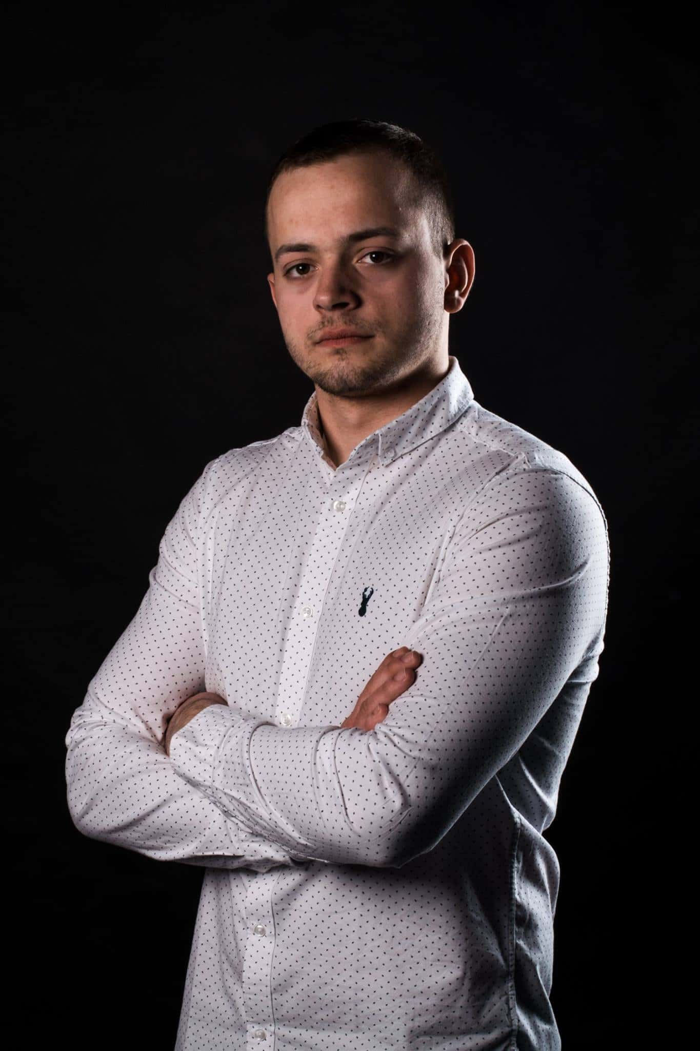 Personal portrait in shirt